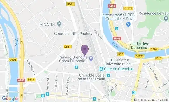 Localisation Mtre Roche Steven