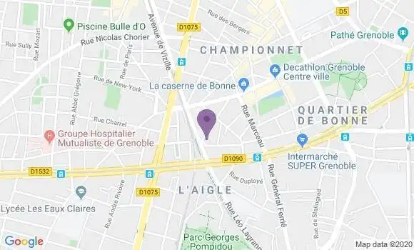 Localisation Mtre Roffino Marica