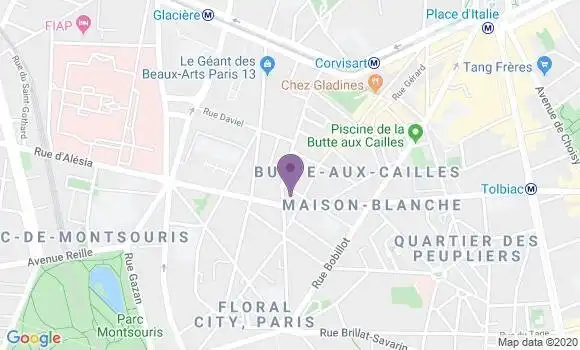 Localisation Mtre Marty Anne