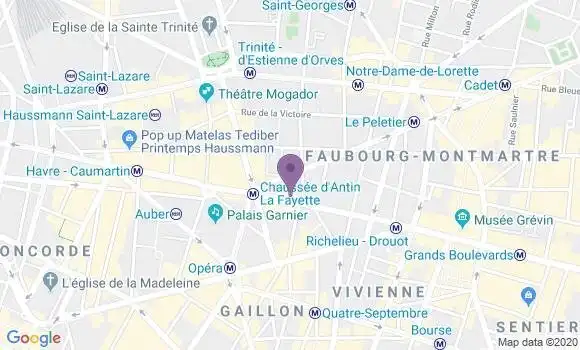 Localisation Mtre Marty Marie Charlotte
