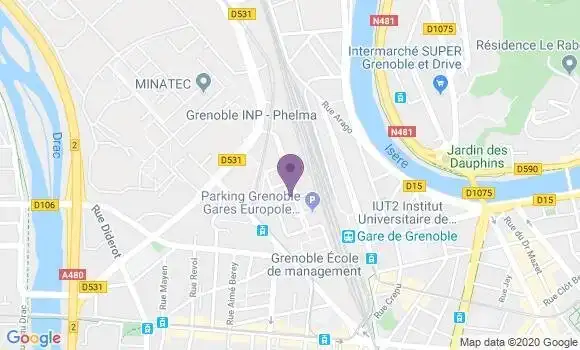 Localisation Mtre Toneguzzi Carole