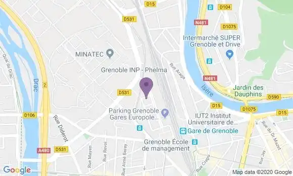 Localisation Mtre Tourrette Marianne