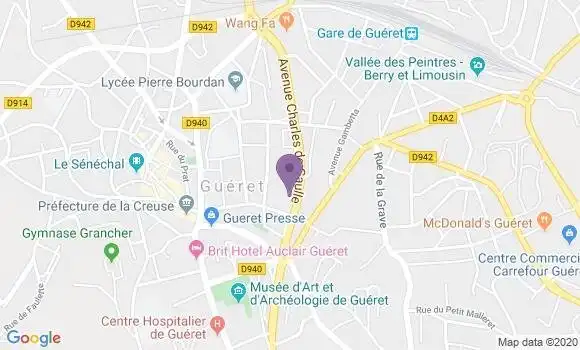 Localisation Mtre Colomb Audras Maria