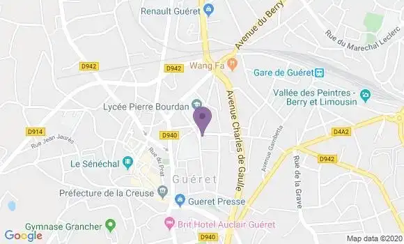 Localisation Mtre Touraille Xavier