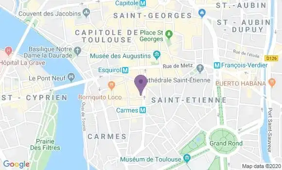 Localisation Mtre Eichenholc Laurence