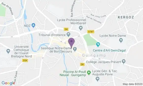 Localisation Mtre Briand Maurice