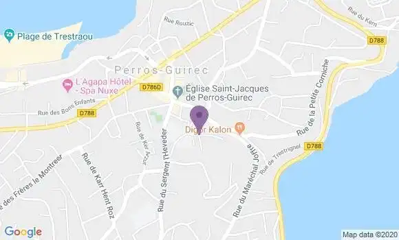 Localisation Mtre Coadou Le Brozec Jean Pierre