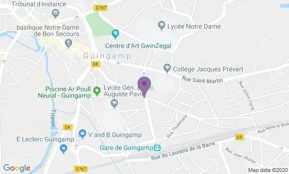 Localisation Mtre Manant Christophe