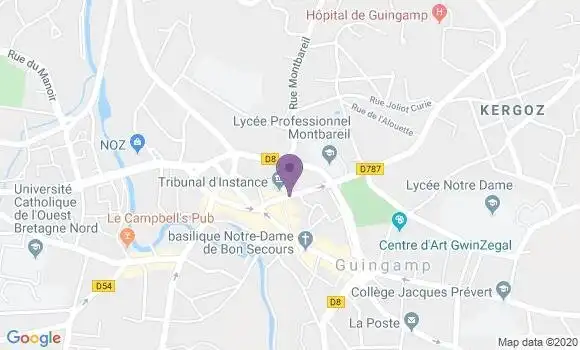 Localisation Mtre Papion Lionel