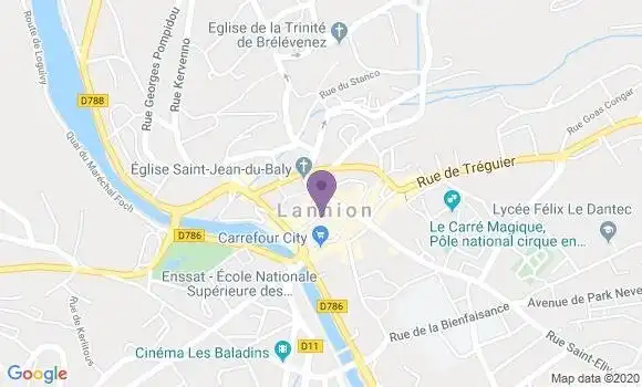 Localisation Mtre Segura Yvonne