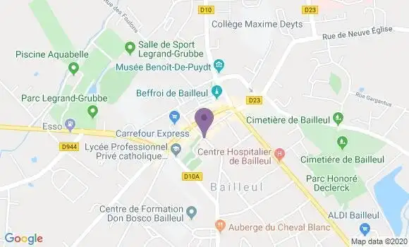 Localisation Mtre Cattoir Lucile
