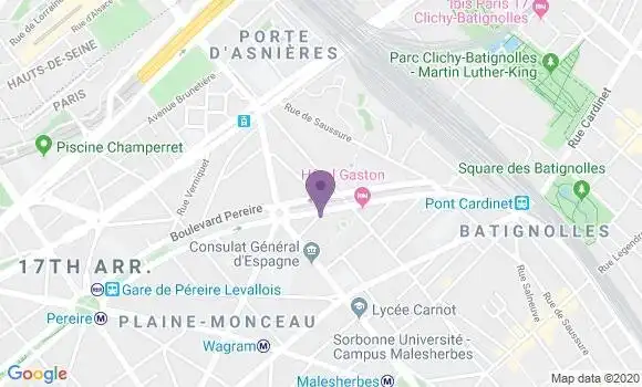Localisation Mtre Matheu de la Beaujardière Françoise