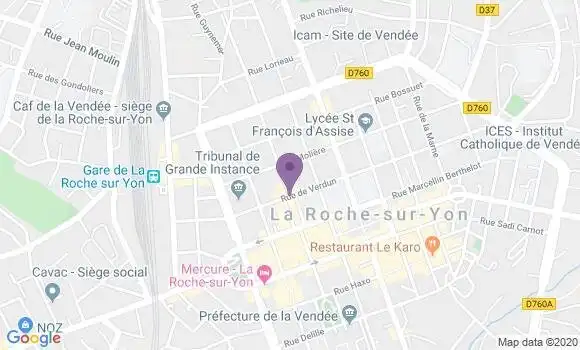 Localisation Mtre Bouchaud Esther