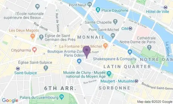 Localisation Mtre Mathis Clarisse