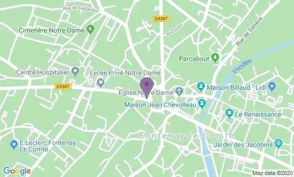Localisation Mtre Chaigneau Odile