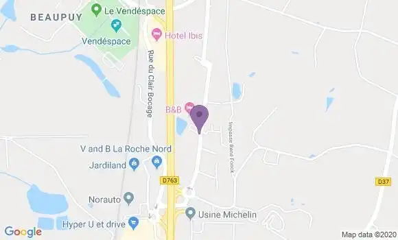 Localisation Mtre Gilbert Roland
