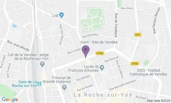 Localisation Mtre Guibert Bernard