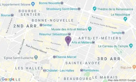 Localisation Mtre Maumont Elodie