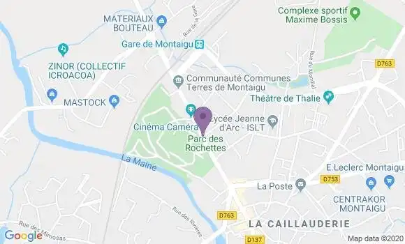 Localisation Mtre Montel Yves
