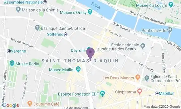 Localisation Mtre Mayet Camille
