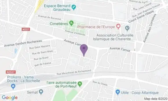 Localisation Mtre Brault Christelle