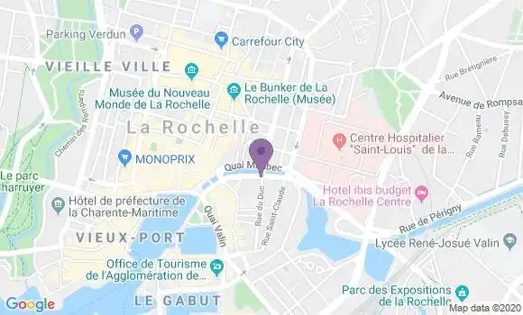 Localisation Mtre Guerraud Sophie
