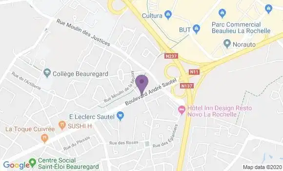 Localisation Mtre Jolly Paul