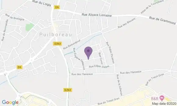 Localisation Mtre Nerrand Pasquier Anne