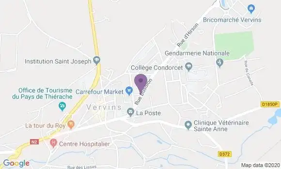 Localisation Mtre Belot Isabelle