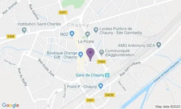 Localisation Mtre Carlier Brigitte