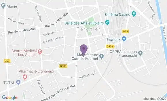 Localisation Mtre Contant Anthony