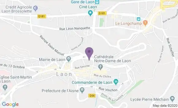 Localisation Mtre Laval Jacques