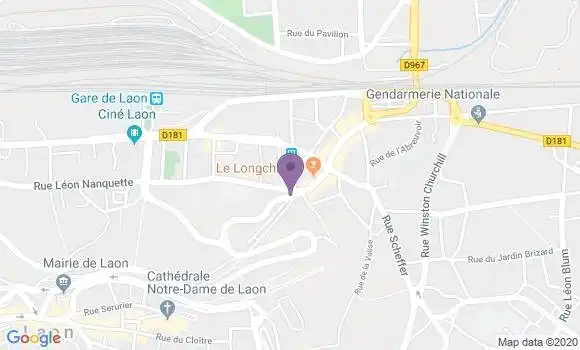 Localisation Mtre Lorente Carine
