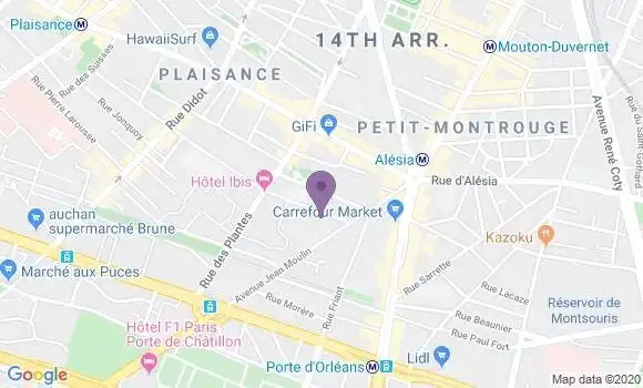 Localisation Mtre Menard Serrand Frédérique
