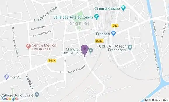 Localisation Mtre Maiziere Catherine