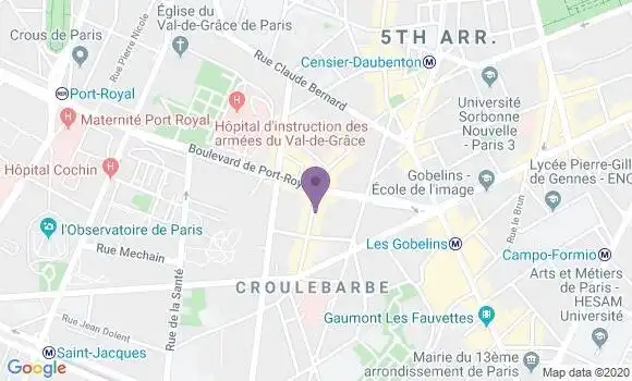 Localisation Mtre Mengue Christine