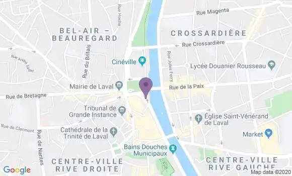Localisation Mtre Delalande Hervé