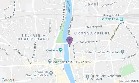 Localisation Mtre Landry Jean