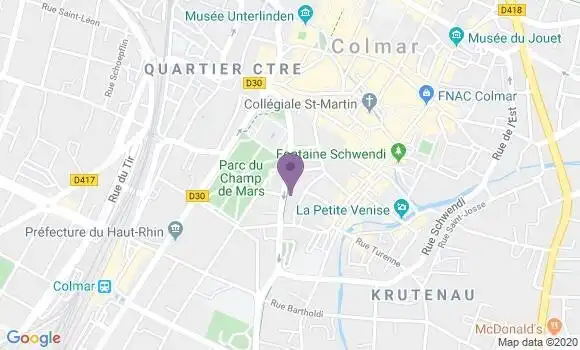 Localisation Mtre Merrien Vincent