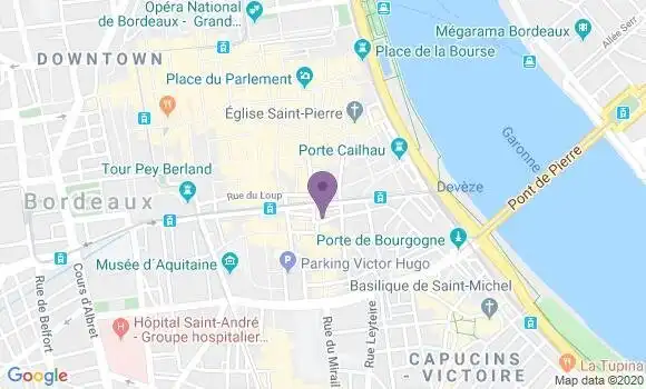Localisation Mtre Carton de Grammont Isabelle