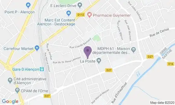 Localisation Mtre Deniaud Bertrand