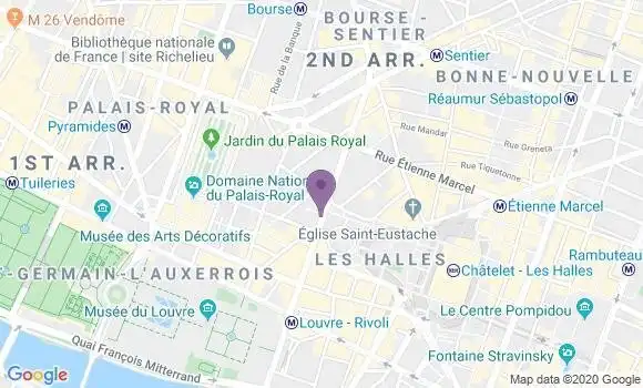 Localisation Mtre Metais Nathalie
