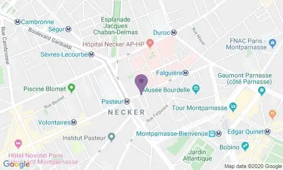 Localisation Mtre Metivier Virginie