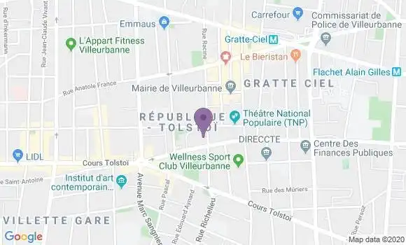 Localisation Mtre Meunier Maud