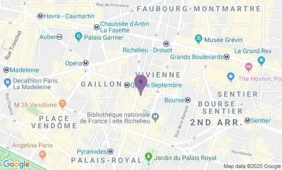 Localisation Mtre Meyrand Claudine