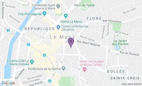 Localisation Mtre Bedouet Delphine