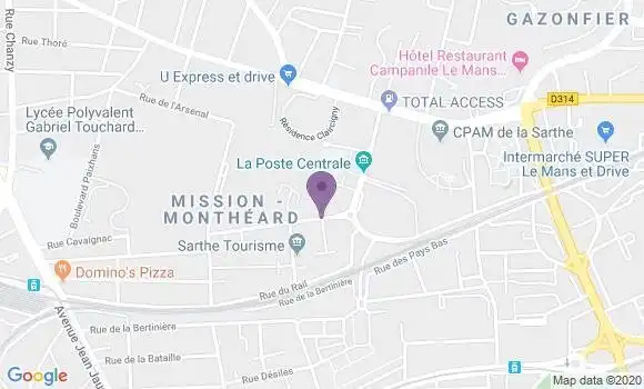 Localisation Mtre Brenner Jousseaume Nancy