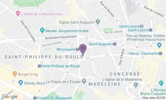 Localisation Mtre Michel Fanny