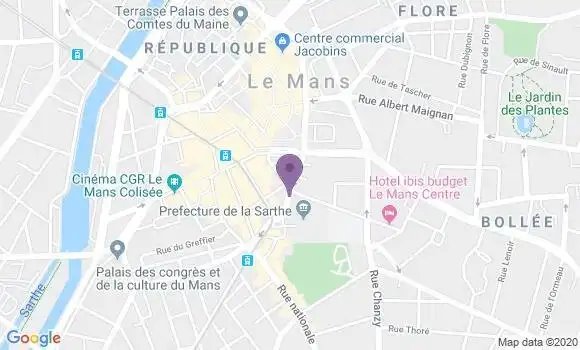 Localisation Mtre Demaret Florence