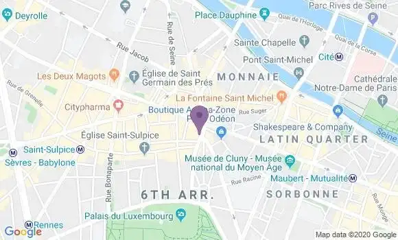 Localisation Mtre Michel Gabriel Jim